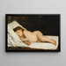 Bambino addormentato - Émile Lévy — quadro incorniciato alla parete