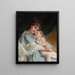 Un tenero abbraccio - Émile Munier — quadro incorniciato alla parete