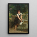 À la Fontaine - Émile Munier — quadro incorniciato alla parete