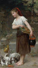 Nourrir les Lapins - Émile Munier — vista dell’opera
