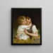 Affection maternelle - Émile Munier — quadro incorniciato alla parete