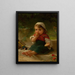 Ritratto di un bambino - Émile Munier — quadro incorniciato alla parete