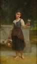 La Marchande de Fleurs - Émile Munier — vista dell’opera