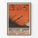Poster militare vintage 305a Fanteria Esposizione Militare 1917