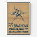 Poster vintage Danse Mira Holzbachova Teatro Porta Saint-Martin