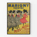 Poster vintage Teatro Marigny - Miss Miss Revue