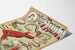 Poster vintage Miss Paula addestratrice di serpenti e coccodrilli