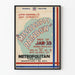 Poster vintage Mississippi Rainbow per decorazione murale teatrale