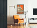 Poster vintage Möbel August F. Schultze salone di mobili