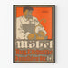 Poster vintage Möbel August F. Schultze salone di mobili
