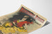 Poster vintage montagne russe con danzatrici spagnole