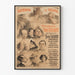 Poster decorativo Montmartre en Ballade - Tournee Yvette Guilbert