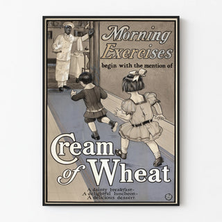 morning-exercises-cream-of-wheat-ad-illustration