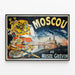 Poster decorativo Mosca Museo Grévin — quadro incorniciato alla parete