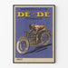 Poster vintage Motocicletta Dé-Dé Courbevoie