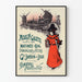 Poster vintage Moulin de la Galette - Mattina ballo parigino