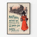 Poster vintage Moulin de la Galette matinée-bal