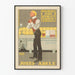 Poster vintage Münchener Bade Apparate Fabrik Josef Abele