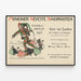 Poster vintage Münchner Neueste Nachrichten 1910 - Decorazione murale festiva — quadro incorniciato alla parete