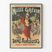 Poster vintage Museo Grévin Le Dame Ungheresi