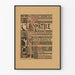 Poster decorativo da parete Musica di scena Cleopatra - Xavier Leroux