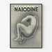 Poster artistico vintage Naïodine dolori
