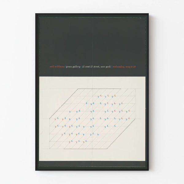 Poster della mostra Neil Williams Green Gallery New York