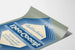 Poster vintage neo-coccyl antibatterico blu