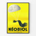 Poster vintage Néobiol contro la caduta dei capelli e la seborrhea