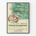 Poster vintage Nestamine : latte arricchito con vitamina D per neonati