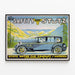 Poster vintage auto Stutz Safety 8 — quadro incorniciato alla parete