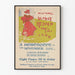 Poster vintage New York Sunday Herald 1896 - Decorazione murale retrò