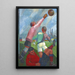 Footballeurs dans la plaine - Ángel Zárraga — quadro incorniciato alla parete