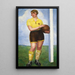 La Footballeuse blonde - Ángel Zárraga — quadro incorniciato alla parete