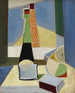 Nature morte aux bouteilles - Ángel Zárraga — vista dell’opera