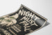 Poster vintage Night Must Fall - Teatro e Dramma Horror
