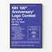Poster del concorso con logo, 100° anniversario NIH