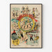 Poster vintage Nobless Disly danzatori eccentrici
