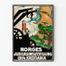 Poster d'esposizione vintage Norvegia 1914 Kristiania