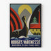 Poster vintage Norges Varemesse Bergen 1927