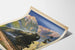 Poster vintage Treno North Coast Limited Montana Rockies