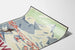Poster vintage Norvegia Montagna e Sci