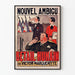 Poster vintage Nouvel Ambigu Bétail Humain Victor Margueritte