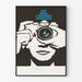 Poster artistico moderno sulla fotografia americana