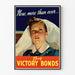 Poster vintage reclutamento Bonds Vittoria
