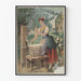 Poster vintage sapone Hard-Water di Oberne Hosick & Co, Chicago
