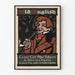 Poster vintage tabacco da pipa Old English