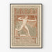 Poster vintage Artem Legrand - Programma della festa della giornata delle 8 ore