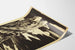 Poster vintage marino USA con aquila in guardia