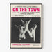 Poster vintage On The Town - Carnegie Hall Playhouse